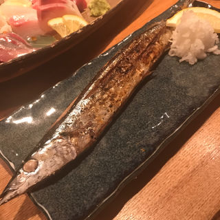秋刀魚の塩焼き(点ス)