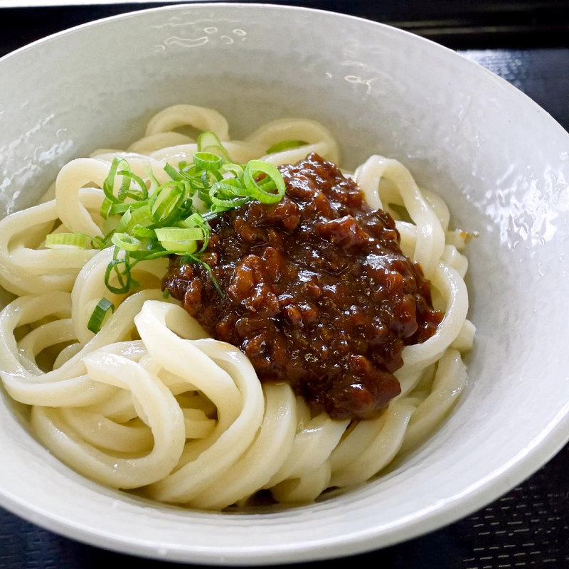 肉味噌ぶっかけ冷(てら屋うどん （てらやうどん）)