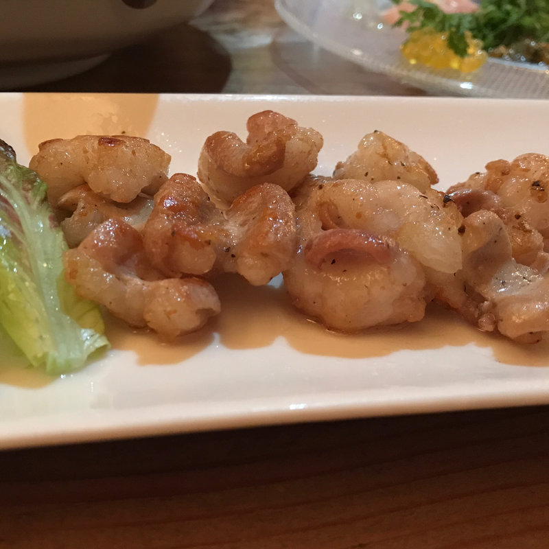 尾崎牛 コラーゲン小腸のソテー(バー＆レストラン直樹 )