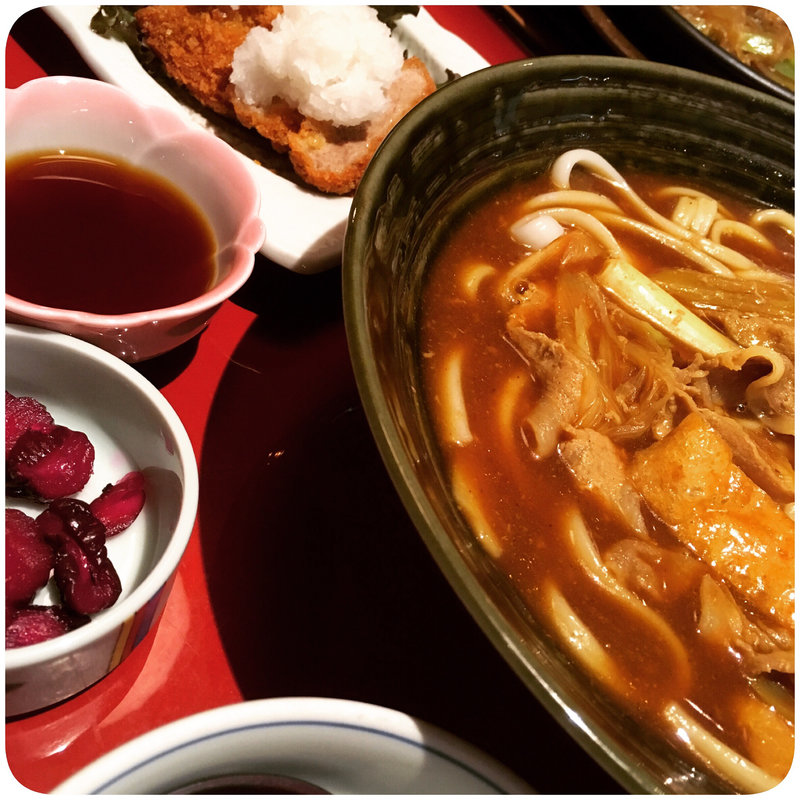 カレーうどんセット(味の民芸 岡山国富店 )