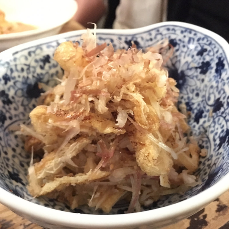 厚揚げ焼き ネギおろし(花葉根)