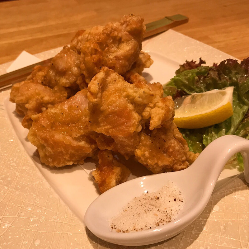 若鶏の唐揚げ(松の樹 （マツノキ）)