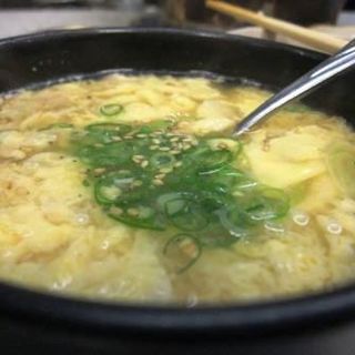 玉子スープ(炭火焼肉 肉八)