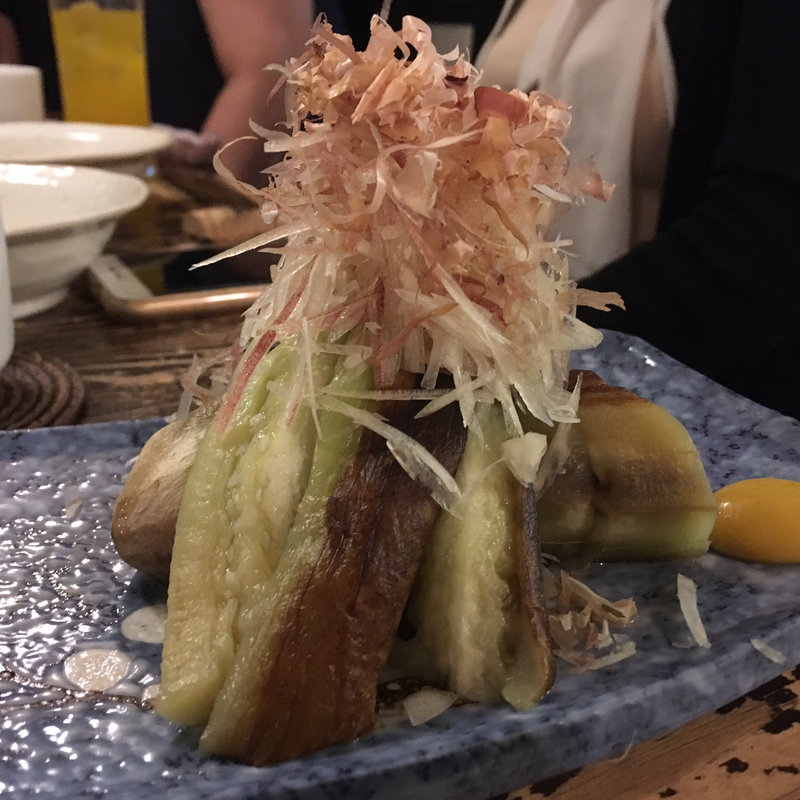 ナス焼きみょうが(花葉根)