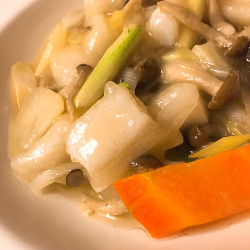 イカの塩味炒め(龍影 )