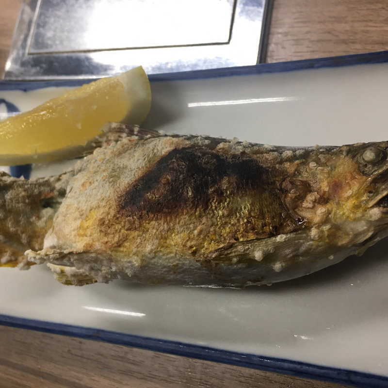 あゆ塩焼き(伊勢芳 )