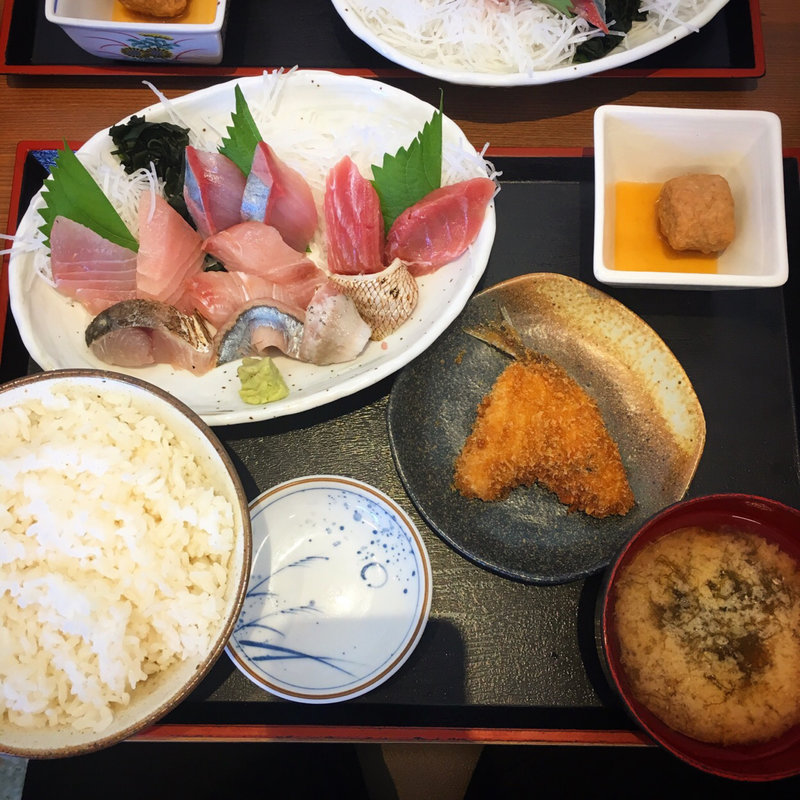 特盛お刺身定食(魚がし食堂 )