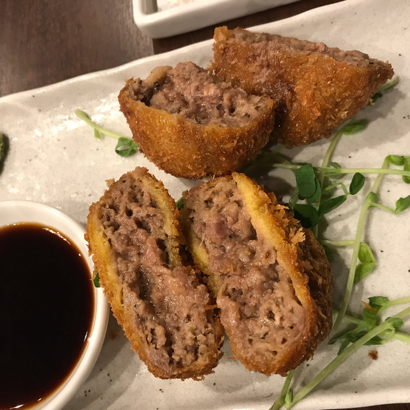 メンチカツ(肉山 おおみや)