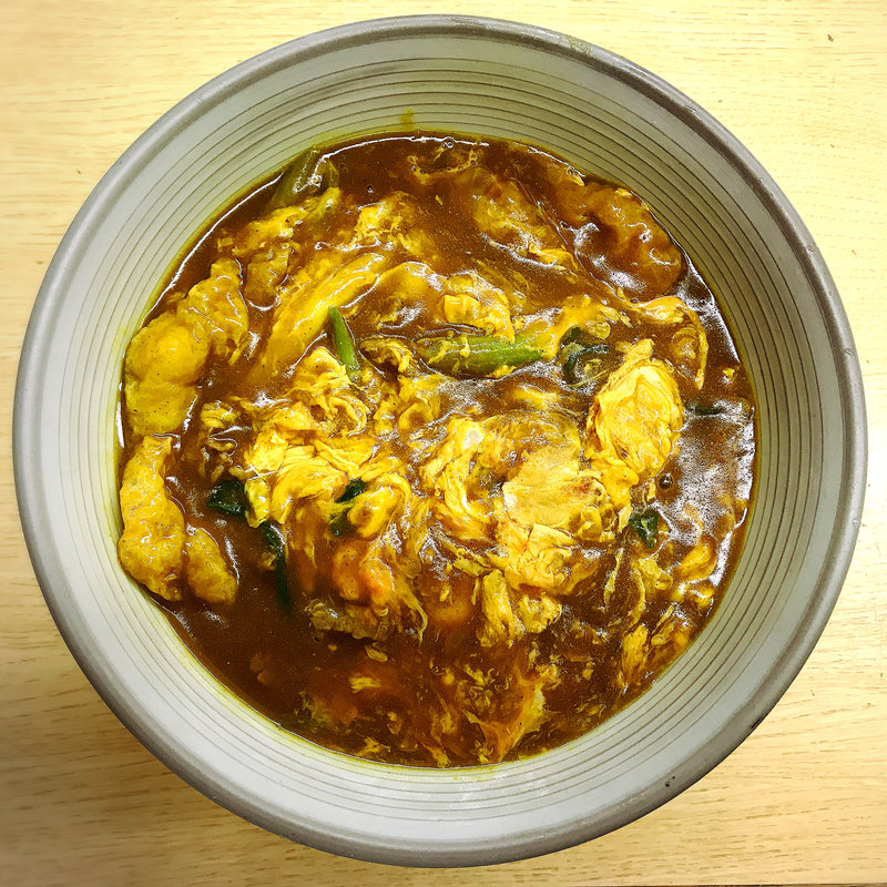 らんかれー(川福流手打うどん 川福 本店)