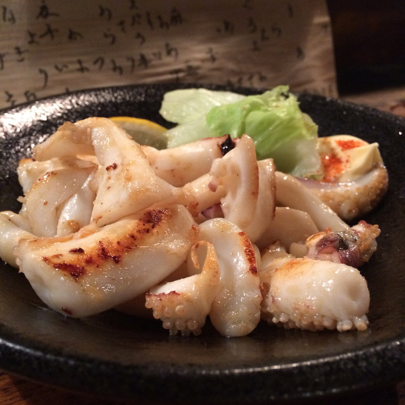 げそ焼き(赤垣屋 （あかがきや）)