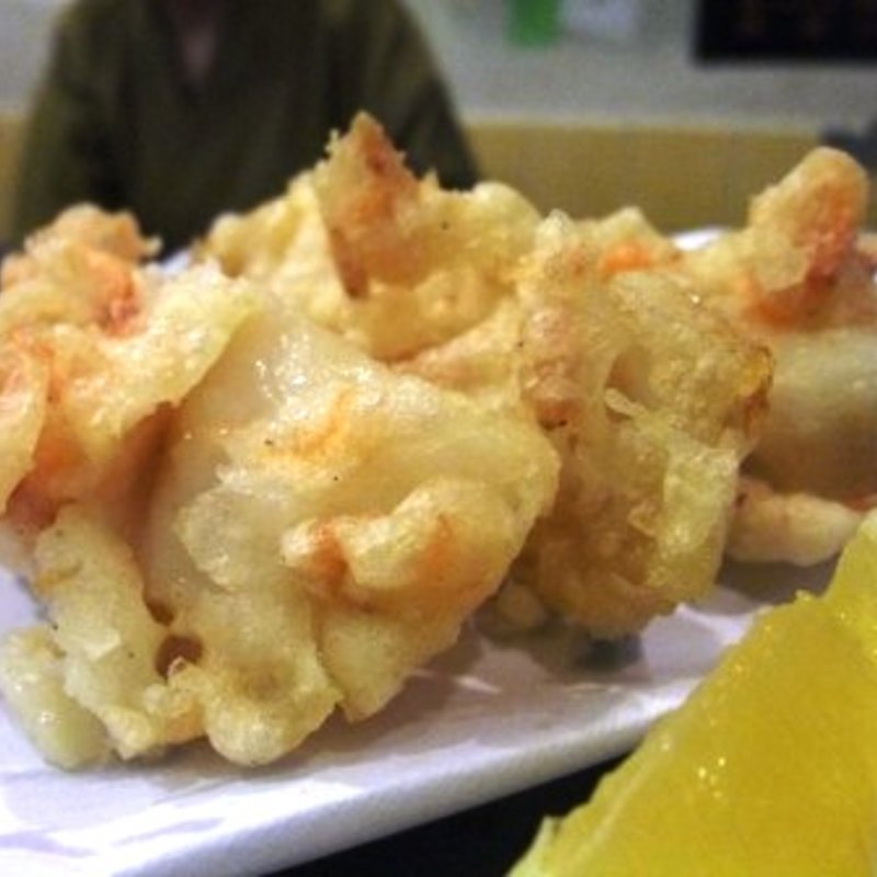 海老と貝柱のかきあげ(なみ一 （【旧店名】七三一）)