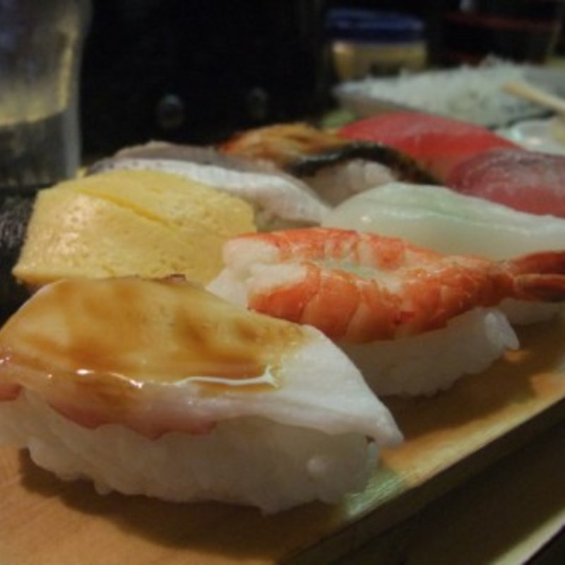 サービス定食(佐兵衛すし 本店)