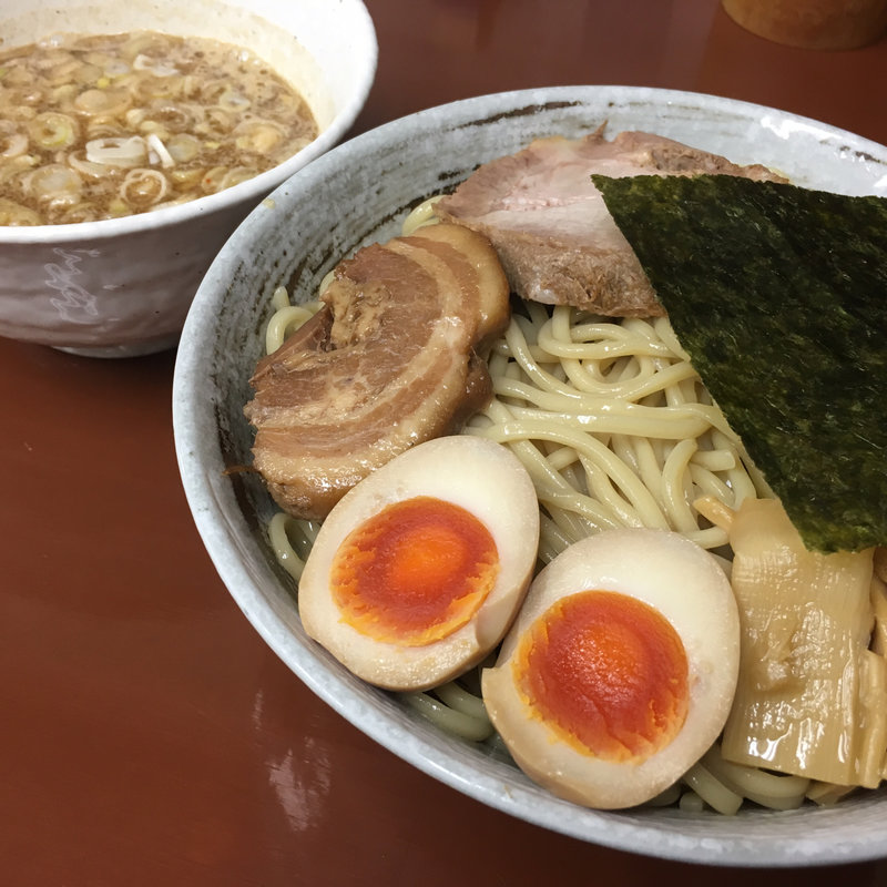 豚骨魚介つけ麺(らぁめんたむら)