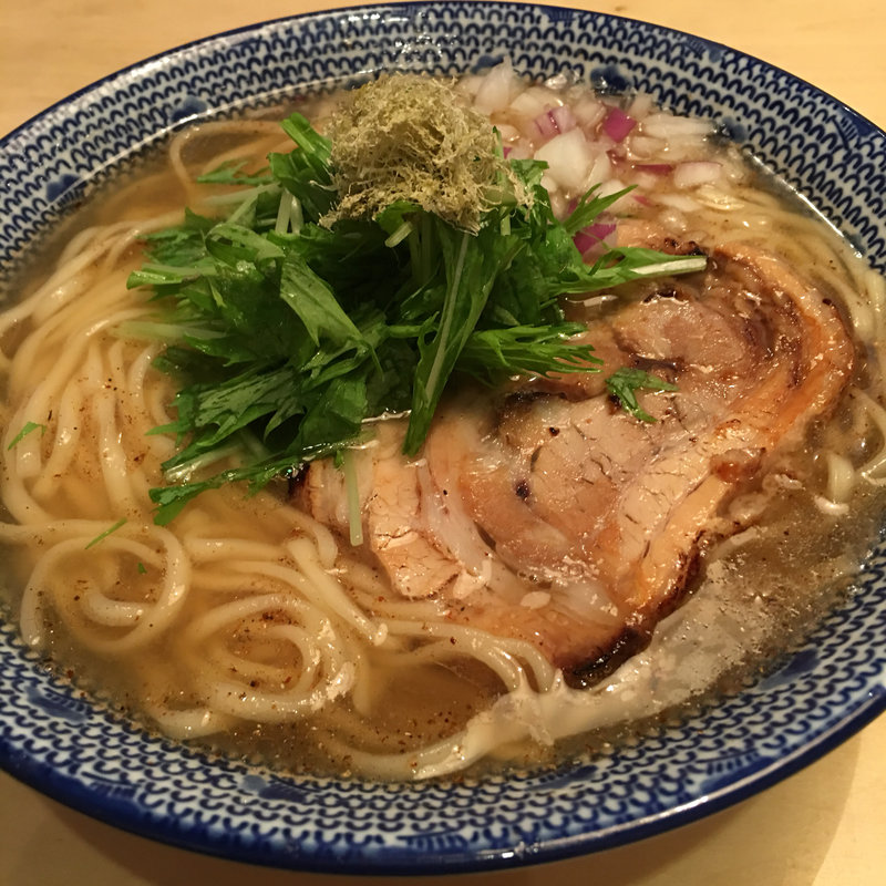 飛魚濃いめそば(必死のパッチ製麺所 )