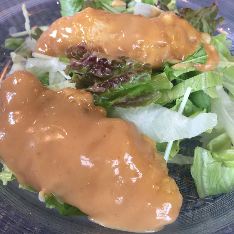 ヒラマサのサラダ(ウチダテイ 武蔵小杉)