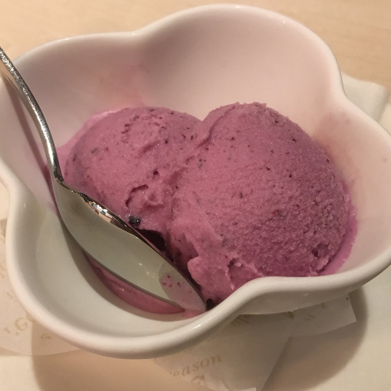 ジェラート(ブルベリー)(ストロベリーフィールズ 西新店)