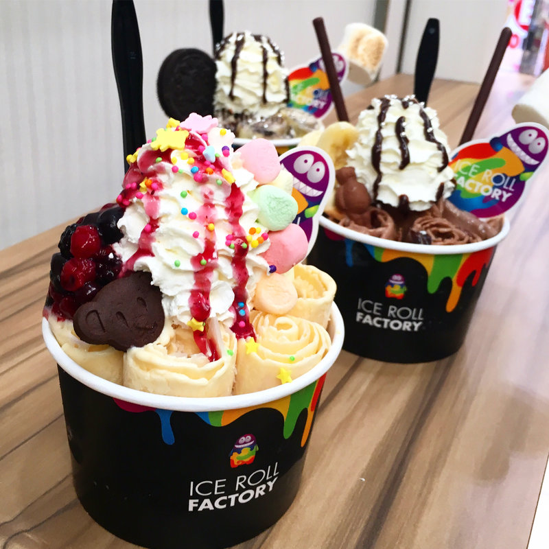 アイスクリーム(アイスロールファクトリー京都)