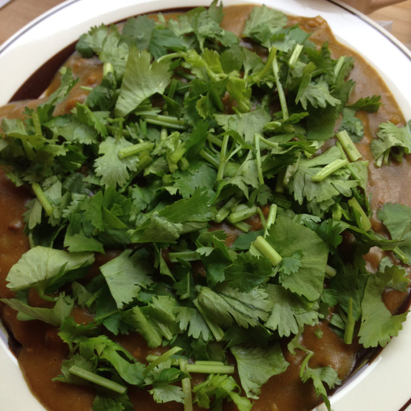 パクチーカレー(ライスカレー ぺろり)