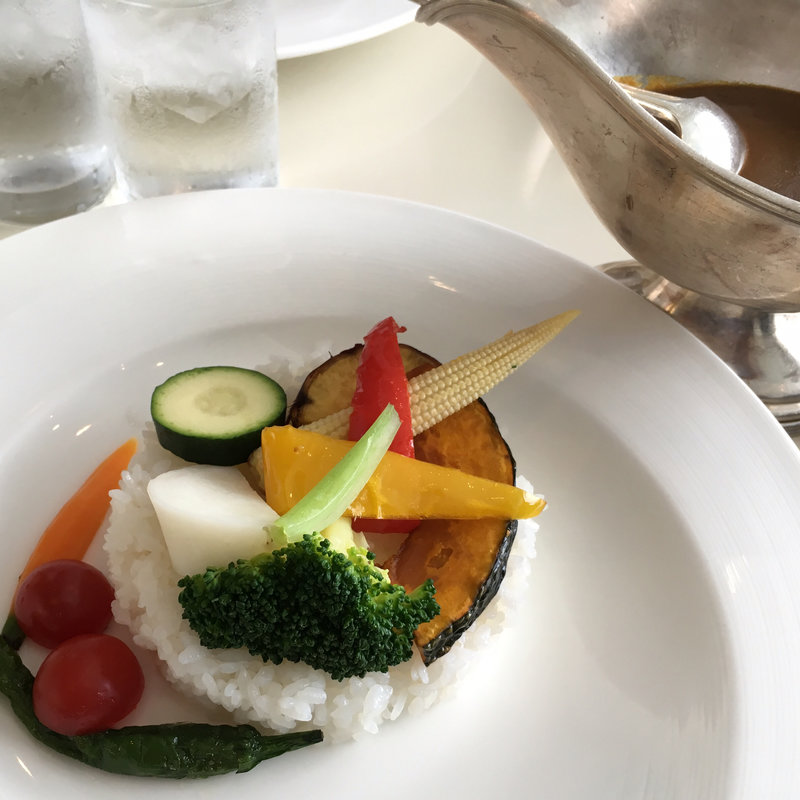 ベジタブルカレー(ティー&カクテルラウンジ)
