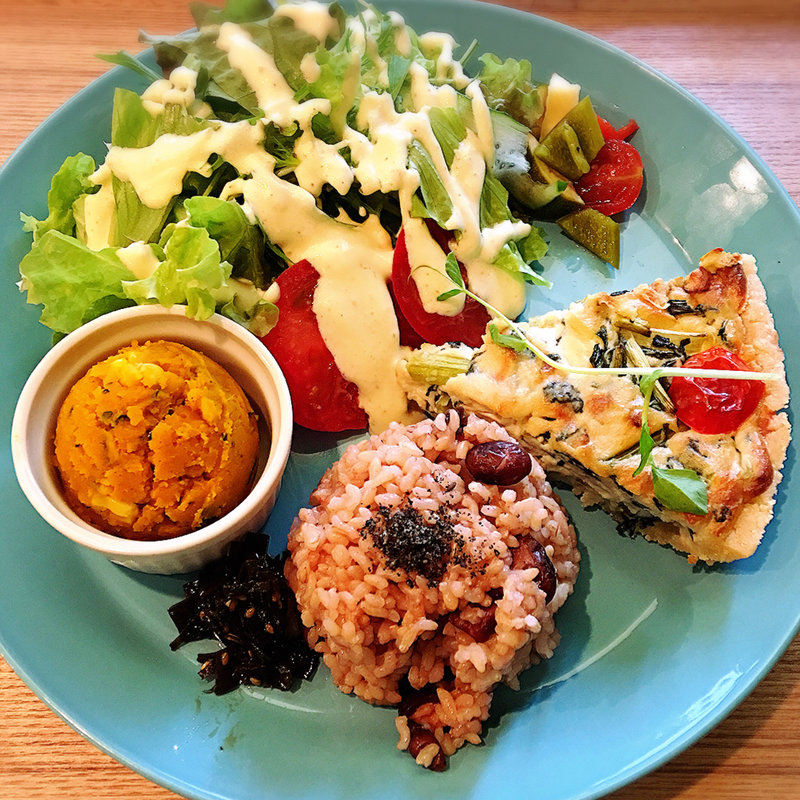 グルテンフリー&Veganキッシュプレート(Thallo)