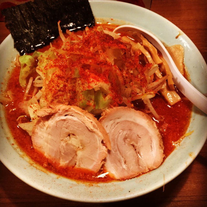 カラフト＋野菜(らーめん 麺通)