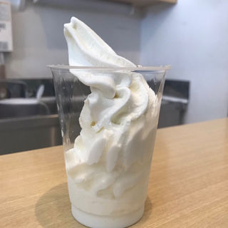 牛乳ソフトクリーム(鎌倉ぎゅう舎カフェ)