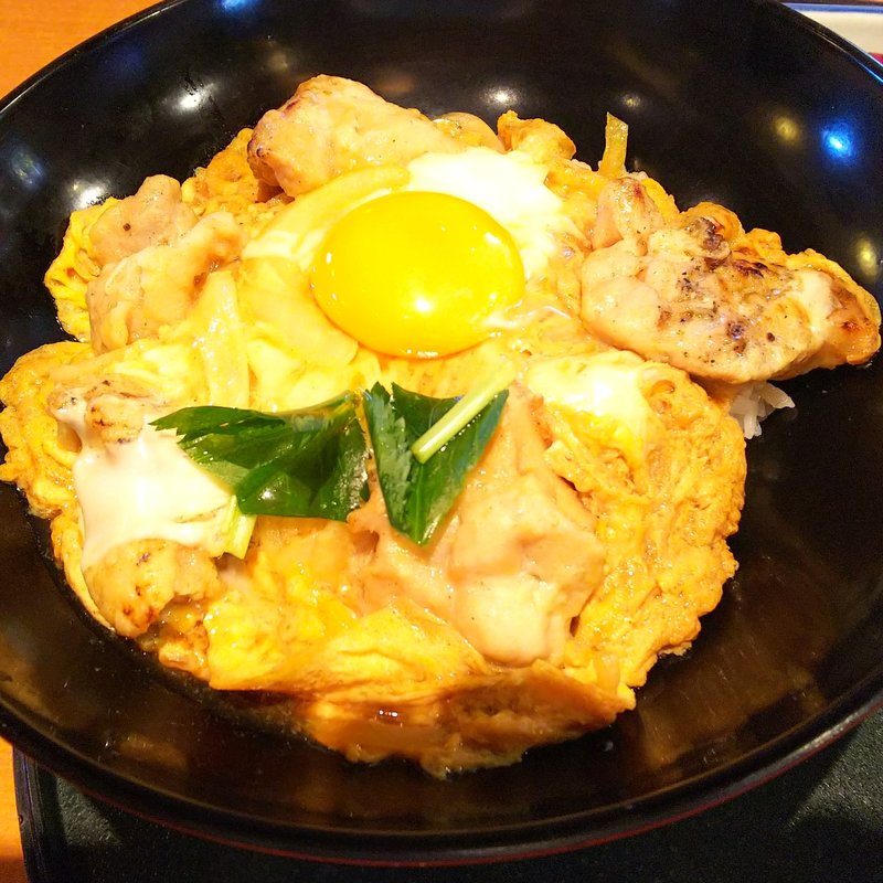 親子丼ランチ みそ汁付き(源氏家族吉岡店)