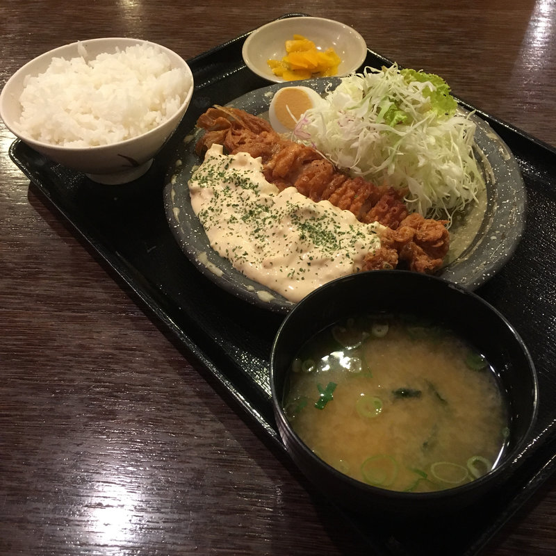 南蛮定食(てっ平ちゃん 天神コア店)