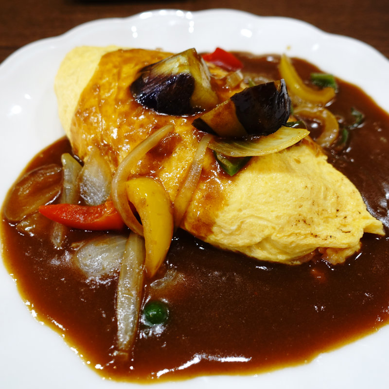 オムカレーランチ(ミルズカフェ )