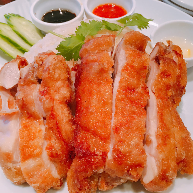 海南フライドチキンライス(大)(海南チキンライス 夢飯)