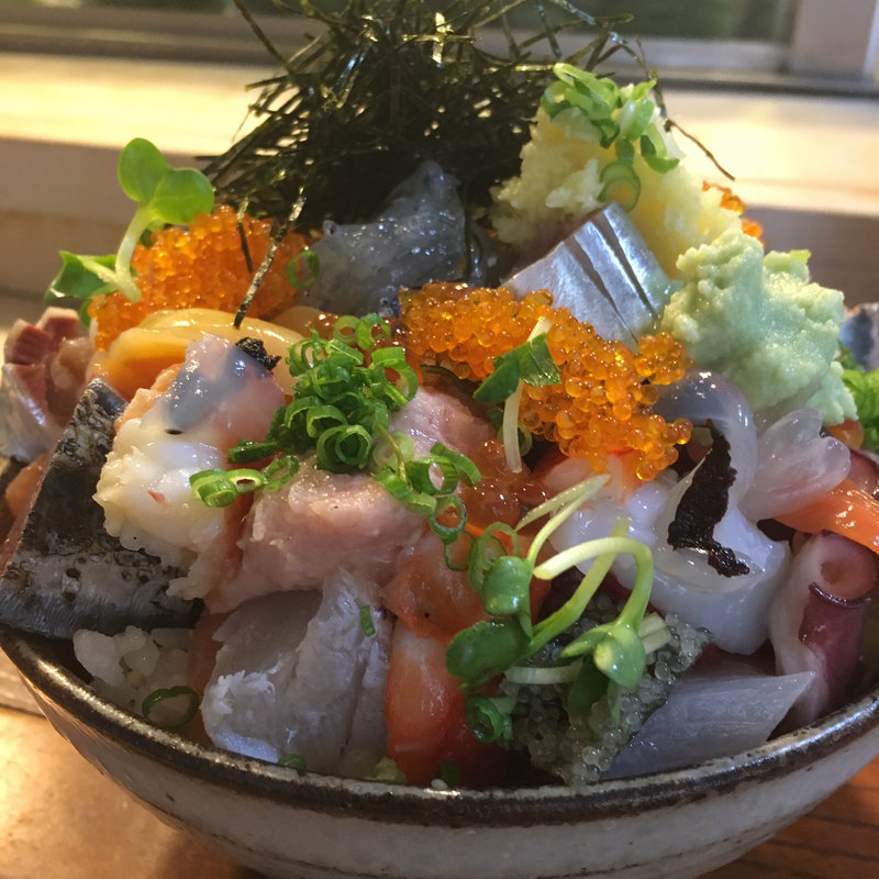 上バラ海鮮丼(鮨 江戸富士)