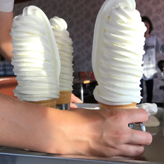 ソフトクリーム(マルカンビル大食堂)