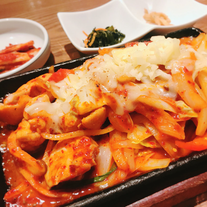 チーズダッカルビセット(妻家房 （さいかぼう） アトレ恵比寿店)