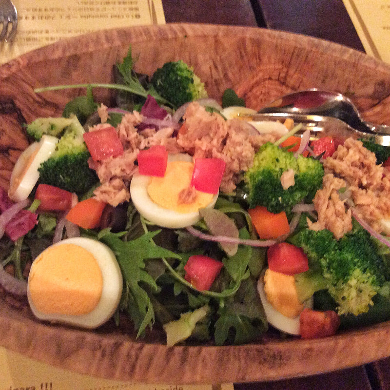 有機野菜の大きなサラダ（ランチセット）(ボガマリ・クチーナ・マリナーラ （Ｂogamari Cucina Marinara）)