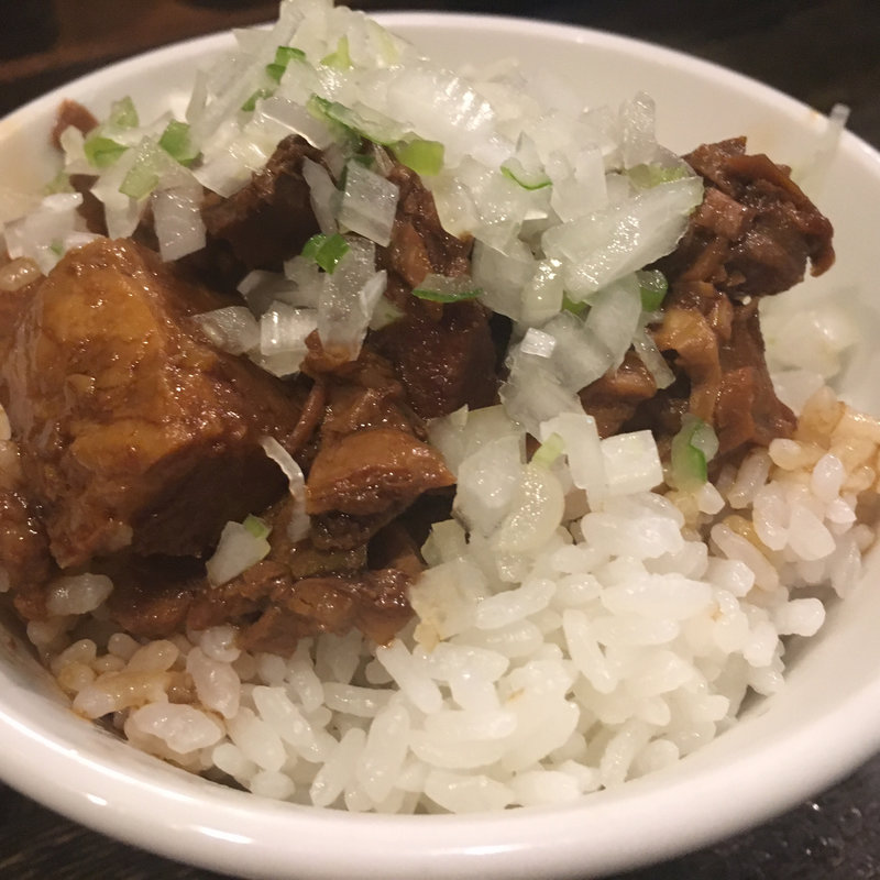 肉飯(スパイス・ラー麺 卍力 西葛西本店)