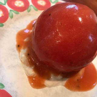 丸ごとトマトサラダ(キャピタル東洋亭 本店 （キャピタルトウヨウテイ）)