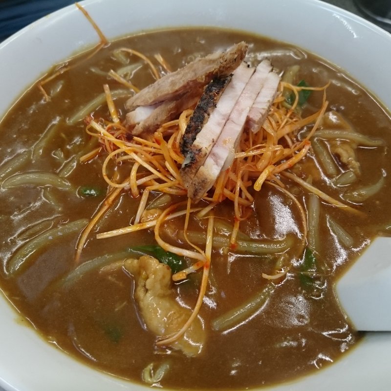  カレーラーメン ＋ 辛ネギ(せきぐちラーメン 東金町店 )