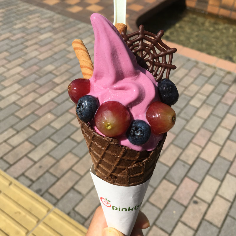 ハロウィンコーンパフェ(パークショップ)