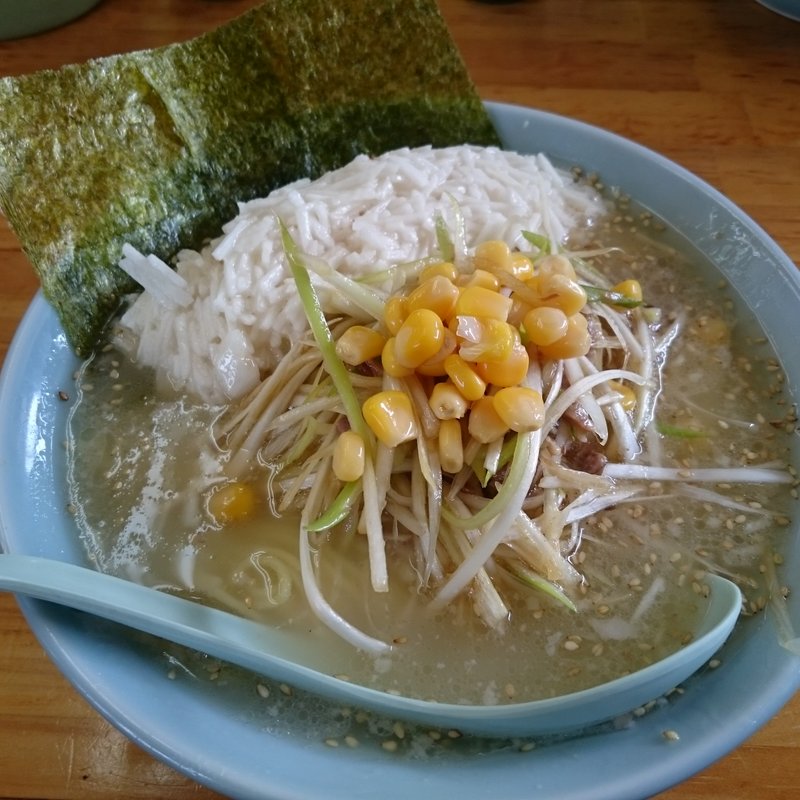 塩ネギラーメン ＋ トロロ(ラーメンショップ 野田店 )
