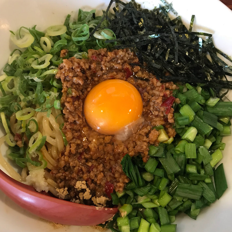 まぜそば(らーめん 夢笑 （ムショウ）)