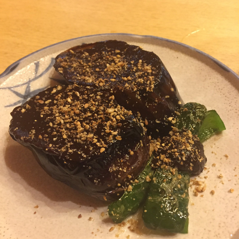 なすでんがく(スタンド アサヒ)