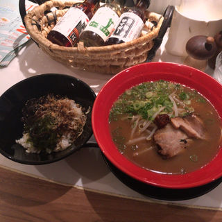 島めし付 醤そば(小豆島ラーメンHISHIO 岡山駅前店 （ヒシオ）)