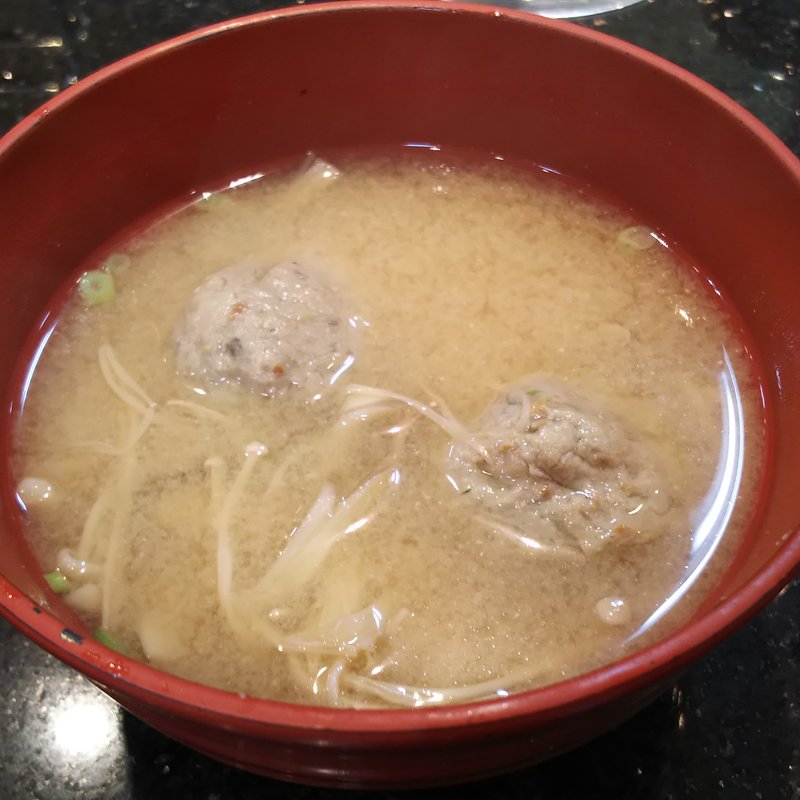 いわしのつみれ汁(すし銚子丸 武蔵小杉店)