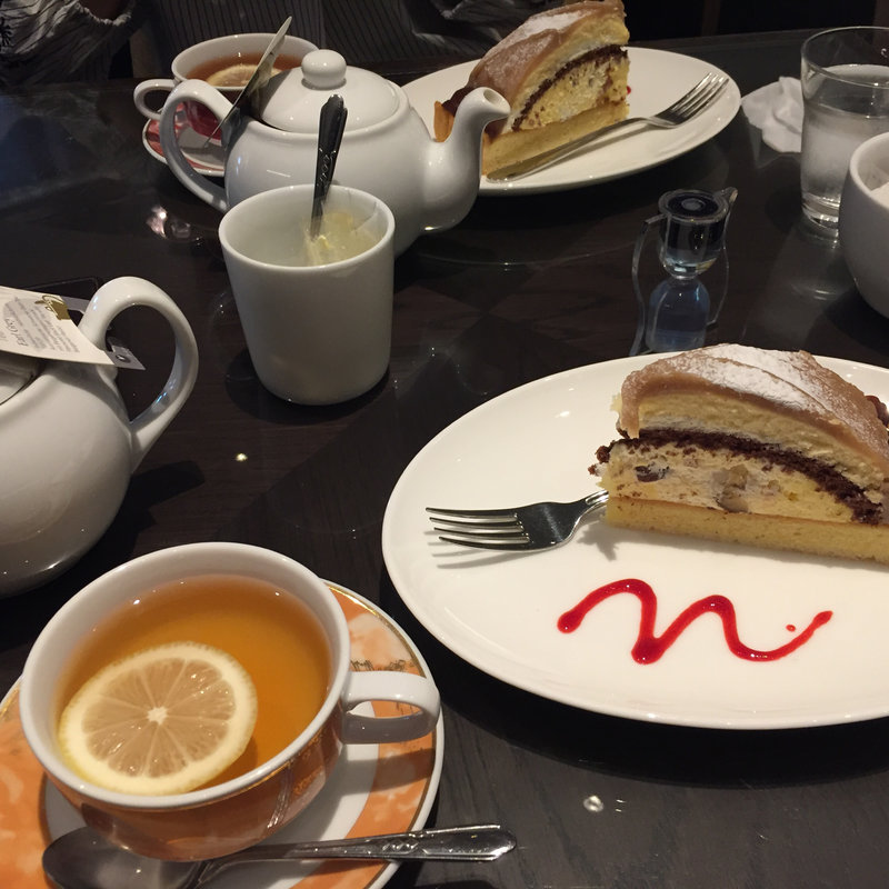 モンブランタルト(大阪高島屋カフェファシーノ)