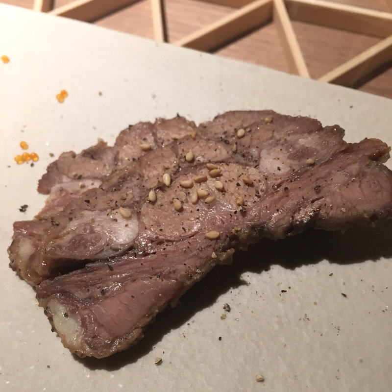 【黄金コース】前菜 - 本日のお酒のあて 二種(こがね)