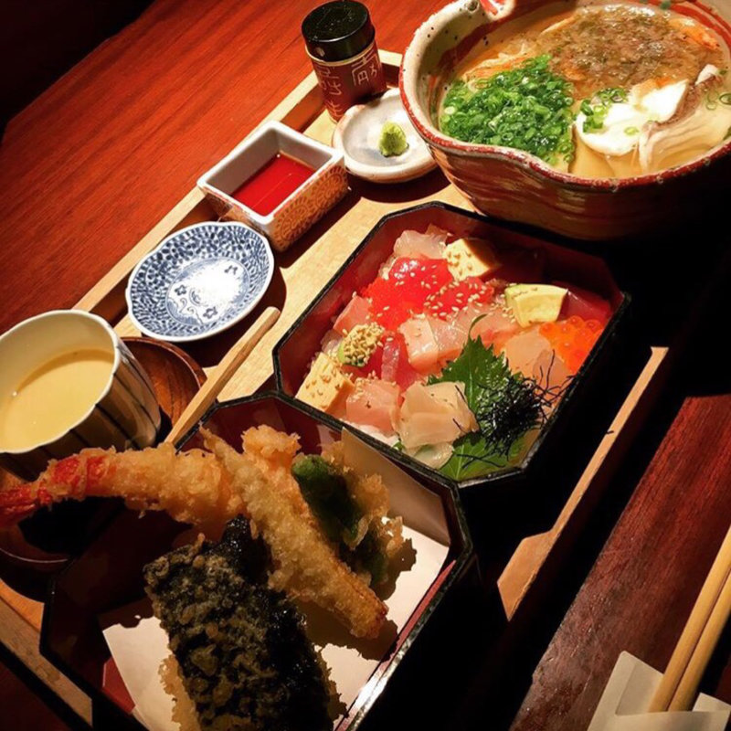 ランチ（温麺）セット(伊勢門本店 （イセモンホンテン）)