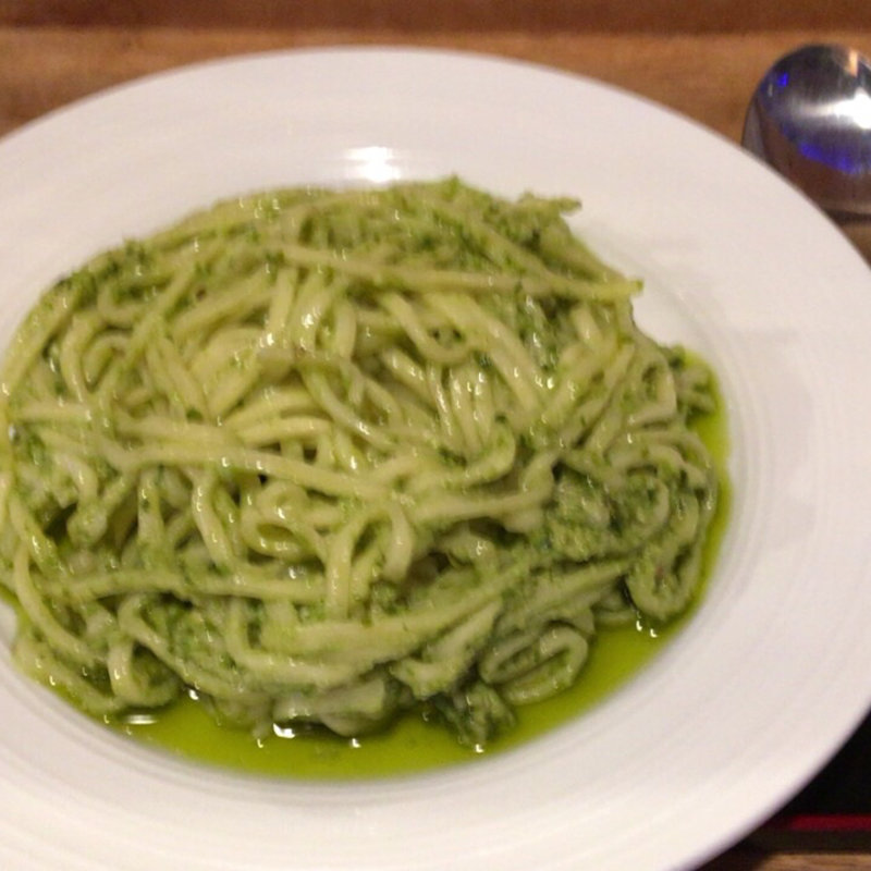 〆のパスタ -ジェノベーゼ-(トヨミフィッシャーズテラス- とよてら （Toyomi Fisheries Terrace - とよてら）)