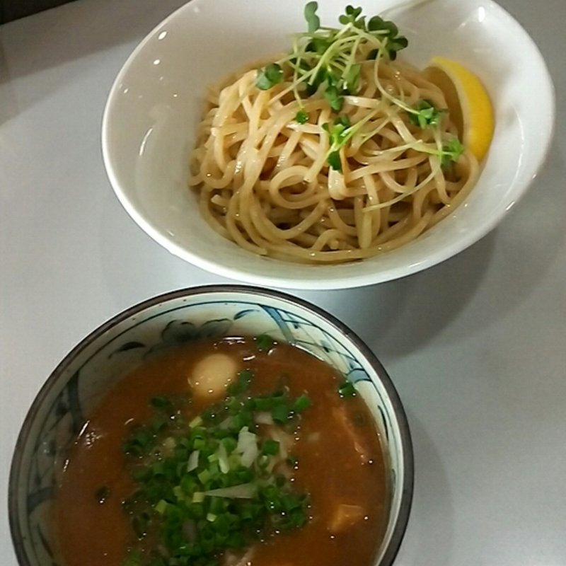 煮干しつけそば(コマツ中華蕎麦店)