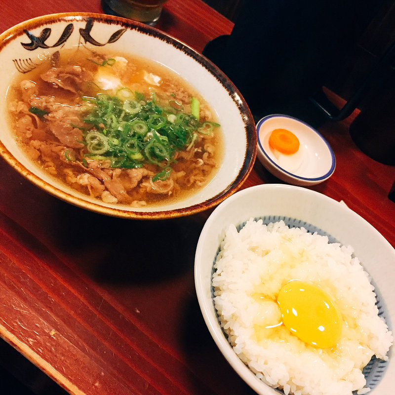 肉吸い(豆腐入り)＋ごはん小(千とせ べっかん )