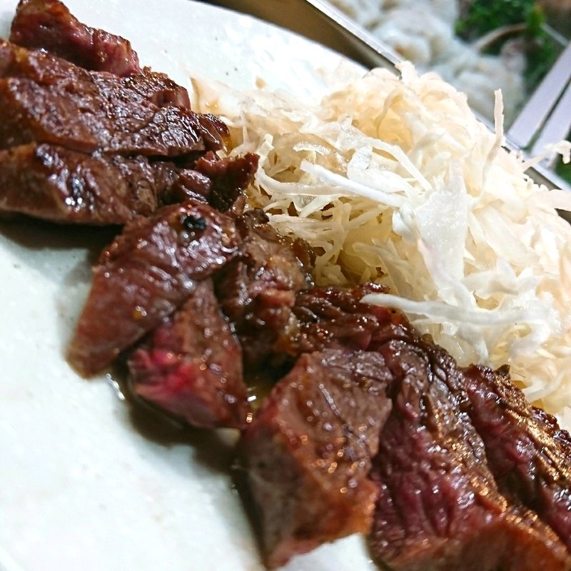 牛さがり(長浜ラーメン 屋台 ともちゃん)